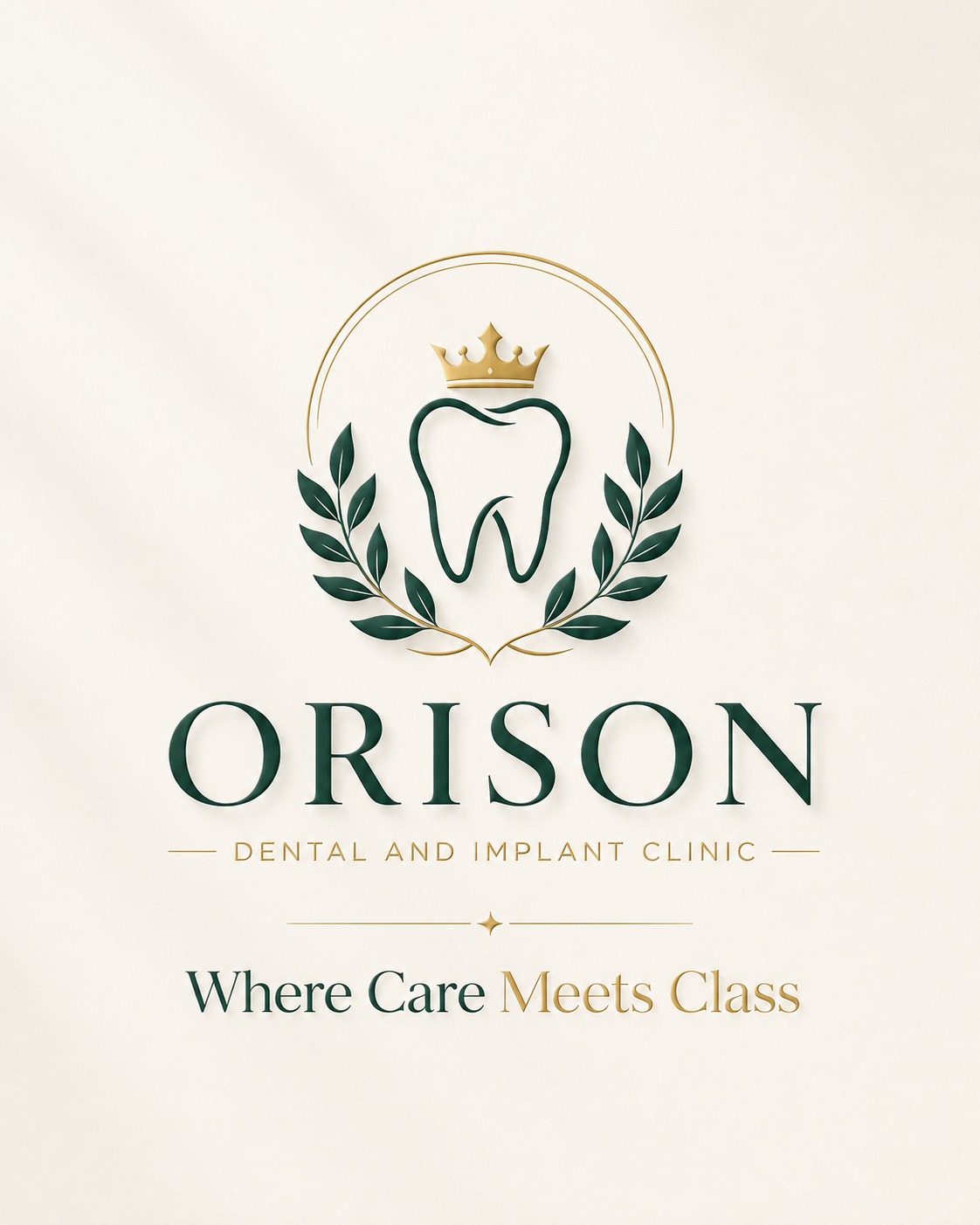 Orison Dental logo identity by Crea8iv Media